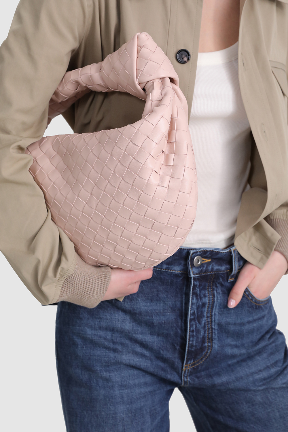 תיק ג'ודי בגודל טין BOTTEGA VENETA